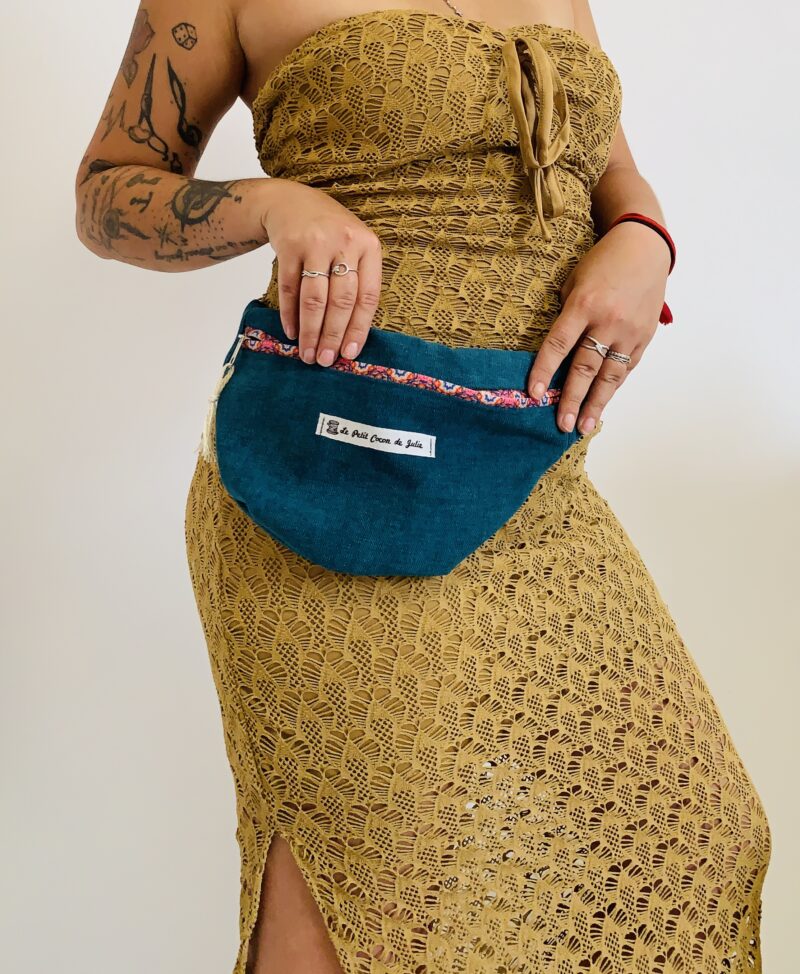Sac Banane, vert émeraude. – Image 3