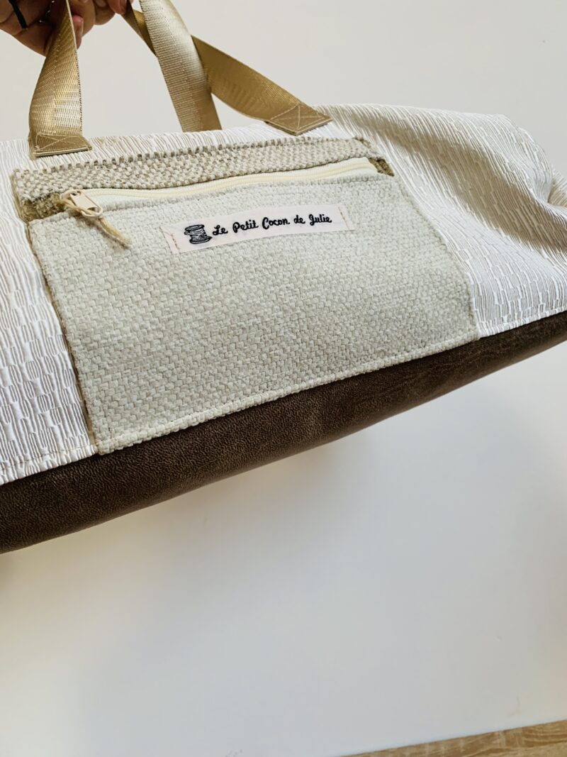 Sac Polochon, format journée. – Image 4