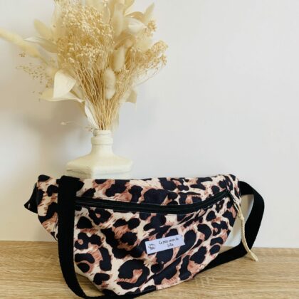 Sac Banane léopard.