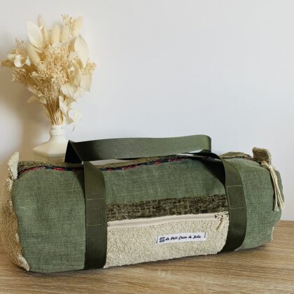 Sac de ville vert.