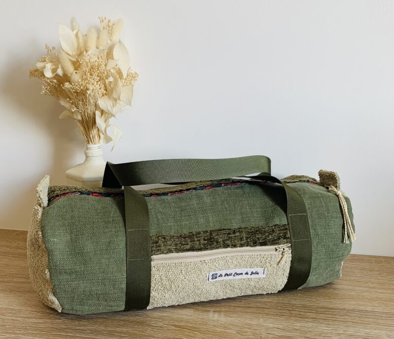 Sac de ville vert.
