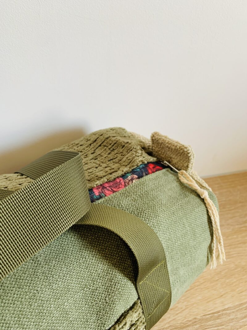 Sac de ville vert. – Image 3