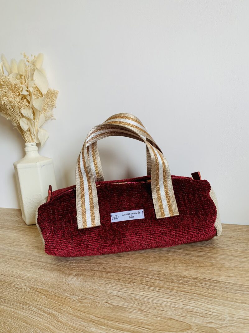 Sac à main Bordeau. – Image 2