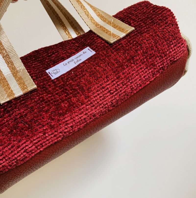 Sac à main Bordeau. – Image 3